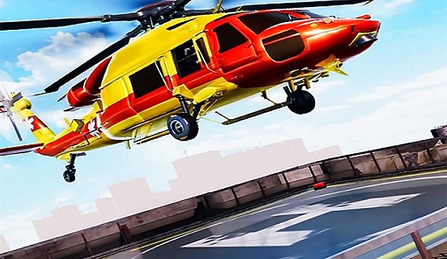 طائرة هليكوبتر تحلق مغامرات لعبة