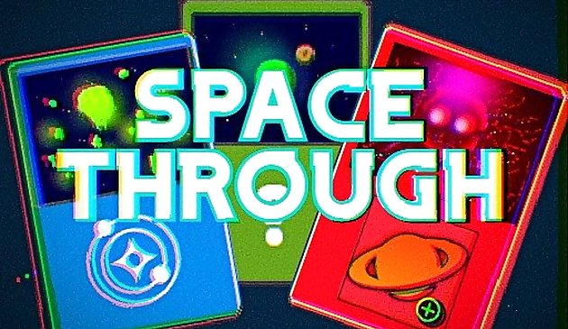 अंतरिक्ष के माध्यम से - कार्ड क्लिकर खेल