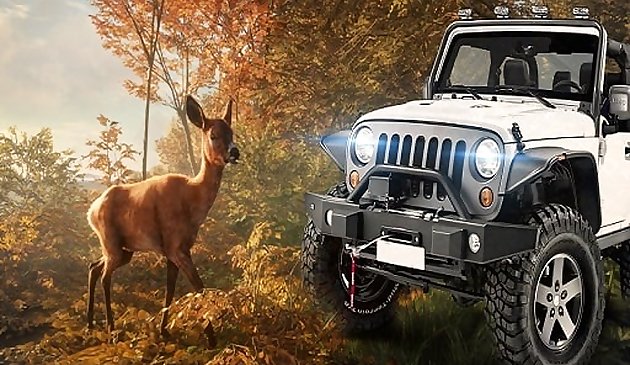 Animal Hunters : Safari Jeep Pagmamaneho Game