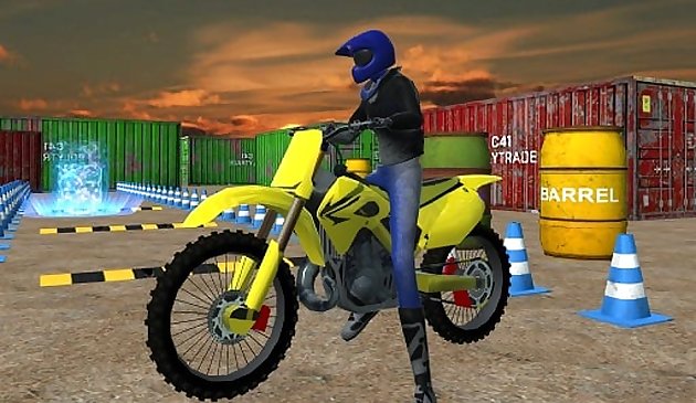 MSK Dirt bike stunt parking sim