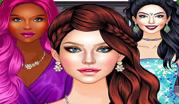 Glam Girl Fashion Shopping - Makeup and Dress-up