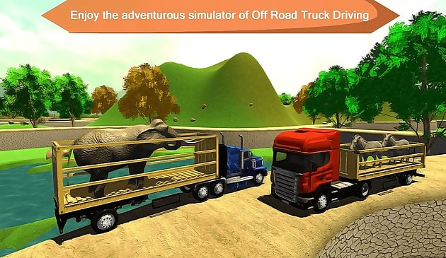 Trasporto camion simulatore animale 2020