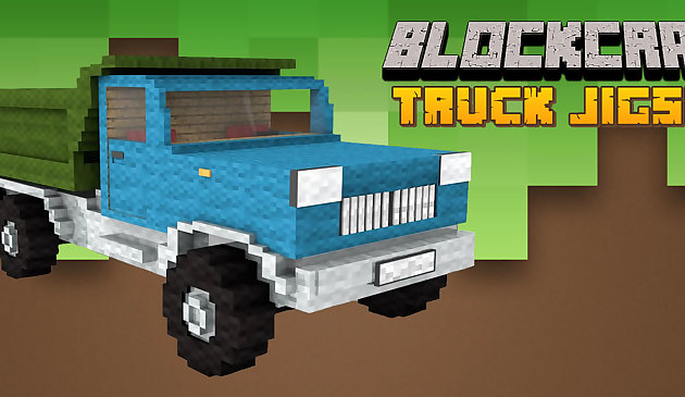 블록 크래프트 트럭 직소