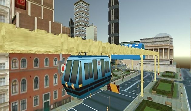 スカイトレインシミュレータ:高架列車ドライビングゲーム
