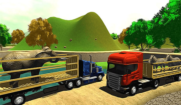 오프로드 동물 트럭 수송 시뮬레이터 2020