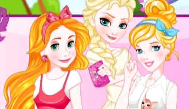 Команда блондинок принцессы