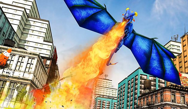 Летающий дракон: атака города