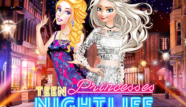 Ночная жизнь принцесс близняшек