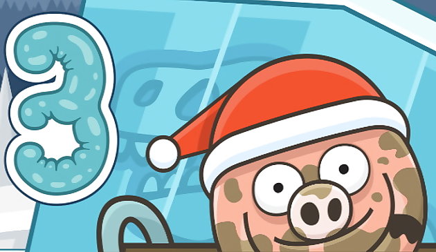 小猪在水坑圣诞节