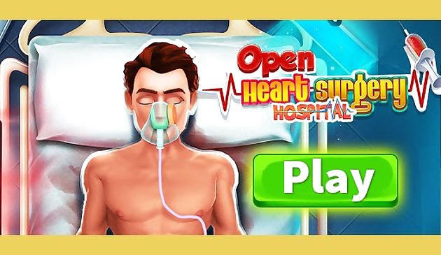 Cirurgia cardíaca e jogo de hospital multicirurgia