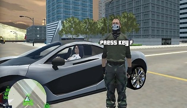 Crazy GTA Mercenary Driver
