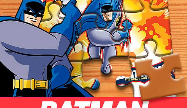 Batman The Brave và trò chơi ghép hình táo bạo