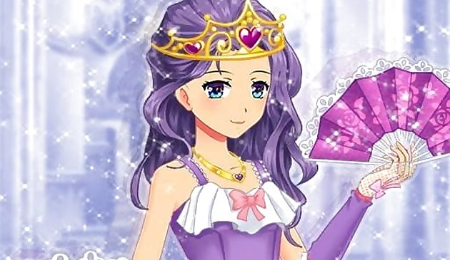 Kızlar için Anime Prenses Giydirme Oyunu
