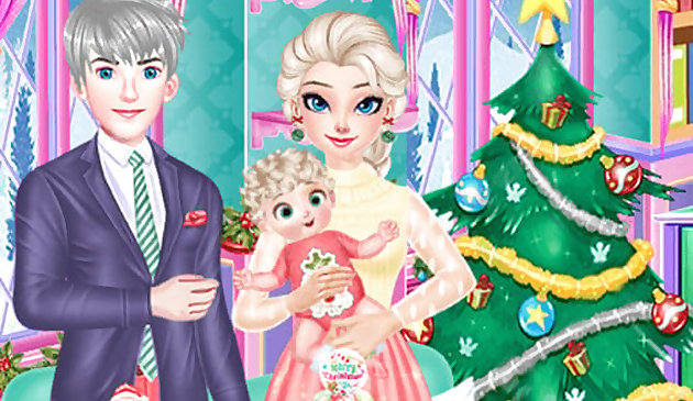 Elsa Familie Weihnachten
