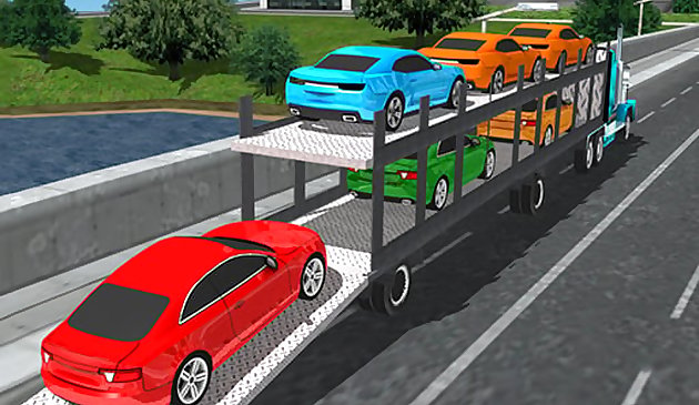 Simulator Truk Transportasi Mobil