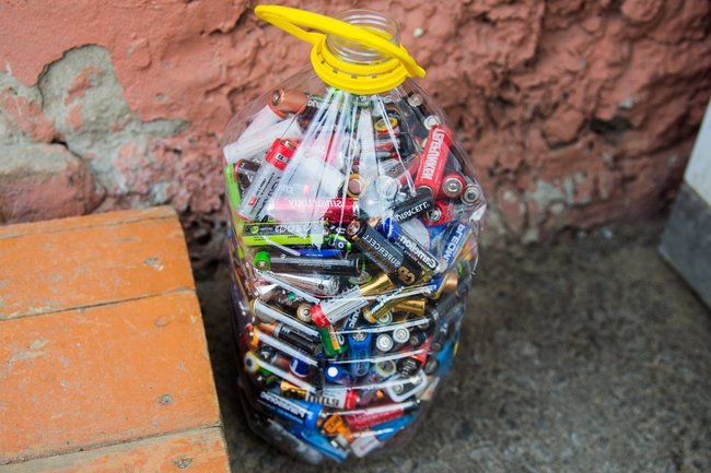 Батарейки утилизация батареек