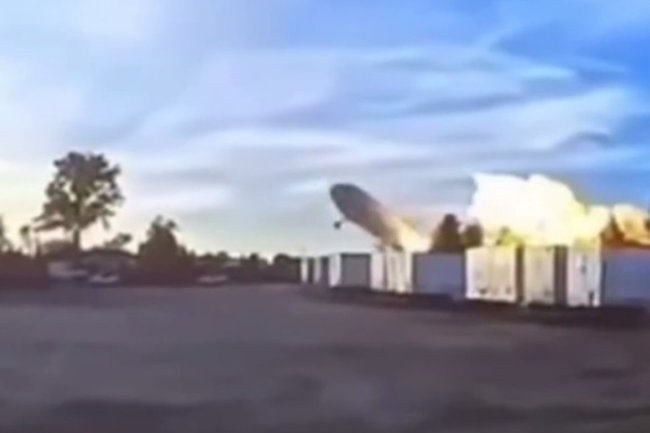 Крушение самолета / США