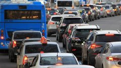 В центре Москвы частично ограничено движение автомобилей