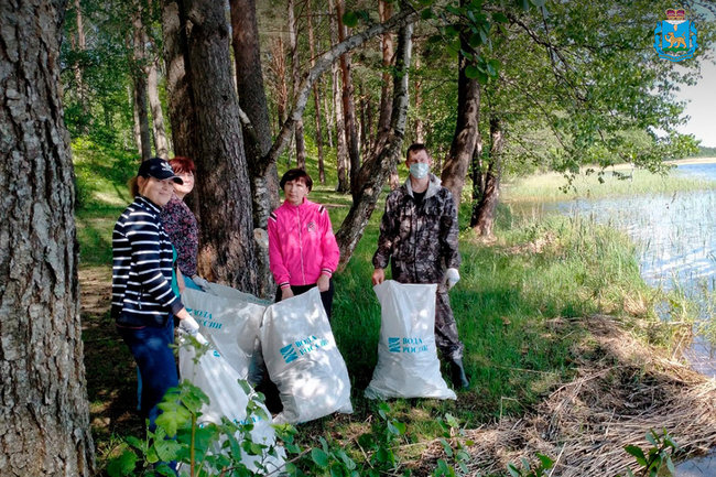 Более 300 мешков мусора собрали волонтеры во время субботника на реке Борзовке в Нижнем Новгороде