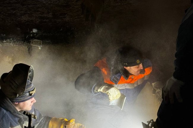 ЖКХ, порыв трубы, авария