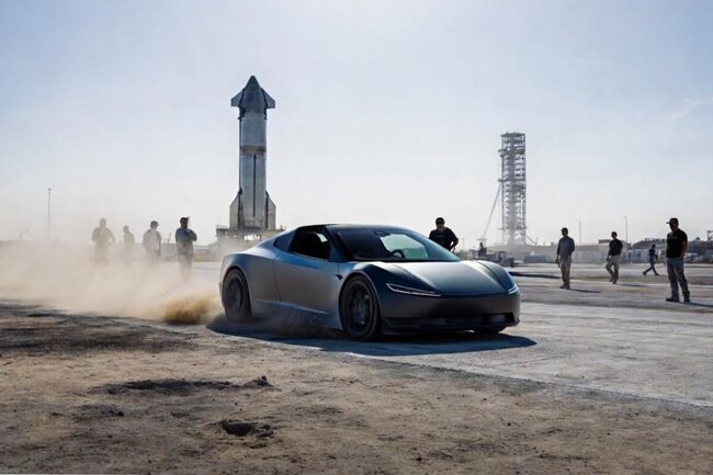 Tesla продемонстрировала новый Roadster