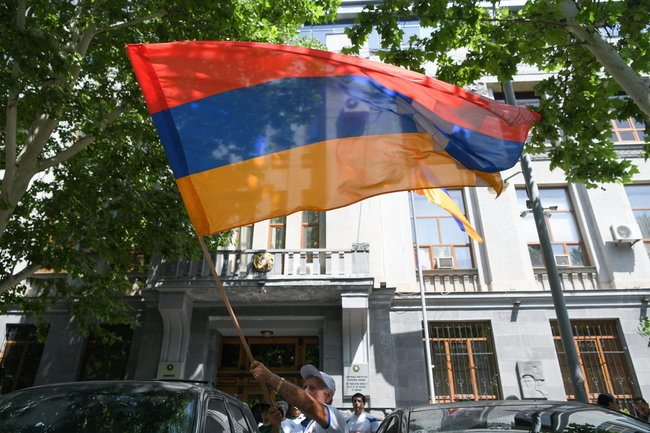 Армения Ереван флаг