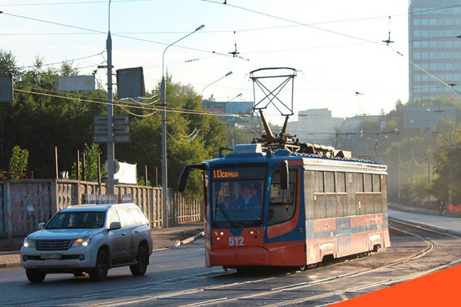 В Калининград отправили новый трамвай «Корсар»