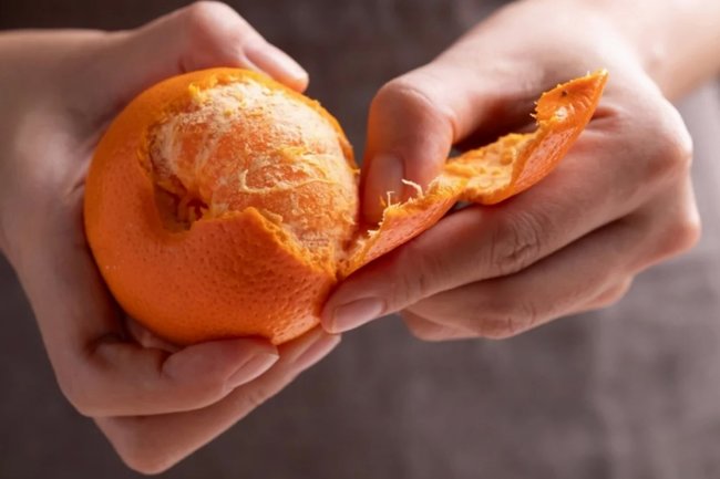 Обратите внимание: мандарины не следует употреблять на голодный желудок.