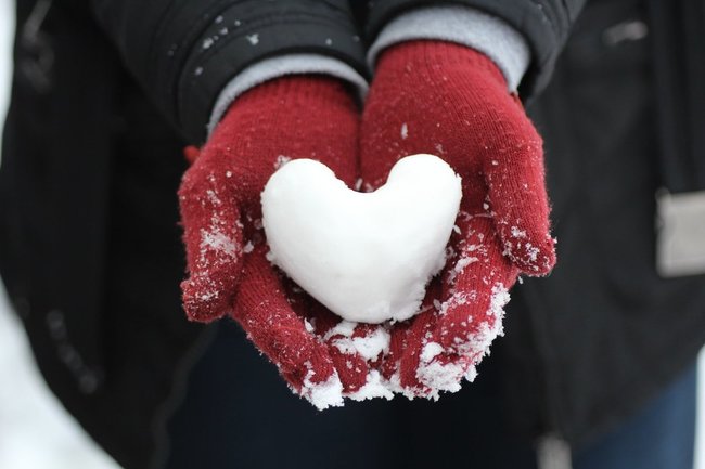 любовь снег зима отношения 