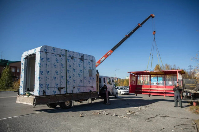 Остановочные павильоны с инфракрасными обогревателями установят в Сургутском районе