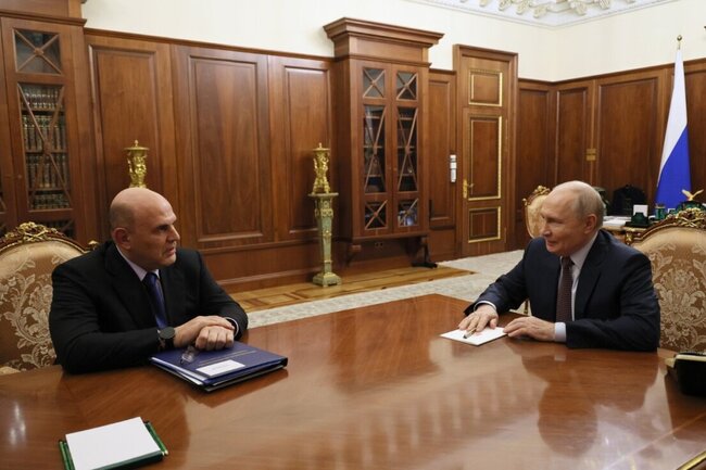 Владимир Путин / Михаил Мишустин