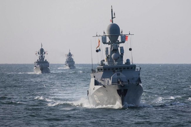 Карабахский конфликт: на кого нацелила «Калибры» Каспийская флотилия РФ