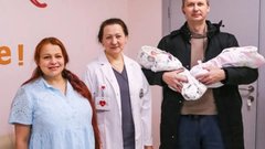 Сотрудники роддома в Дубне помогли женщине стать матерью в 11-й раз
