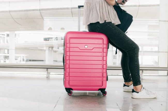 турист, чемодан, отдых, путешествие, отпуск