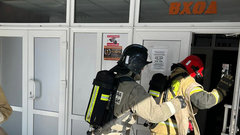 Пожарные Комсомольска-на-Амуре провели учения