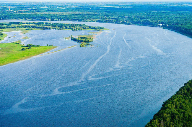 Уровень воды в реке Оби продолжает расти