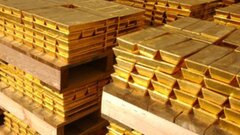 Мировые цены на золото упали до минимума