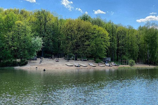 пляж водоем озеро река Нижний Новгород пляжный сезон 