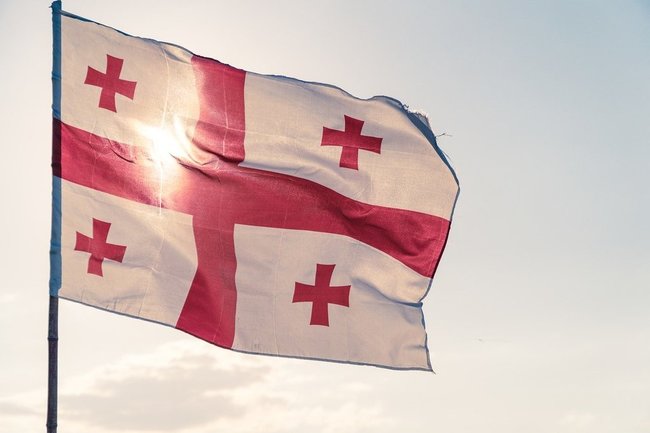 Грузия флаг