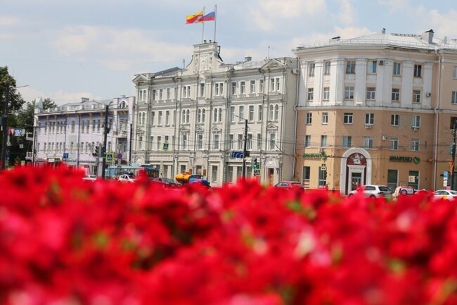 Воронеж, мэрия, лето