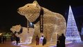 медведи украшение инсталляция 
