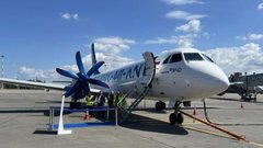 На ПМЭФ представили российский региональный самолет Ил-114-300