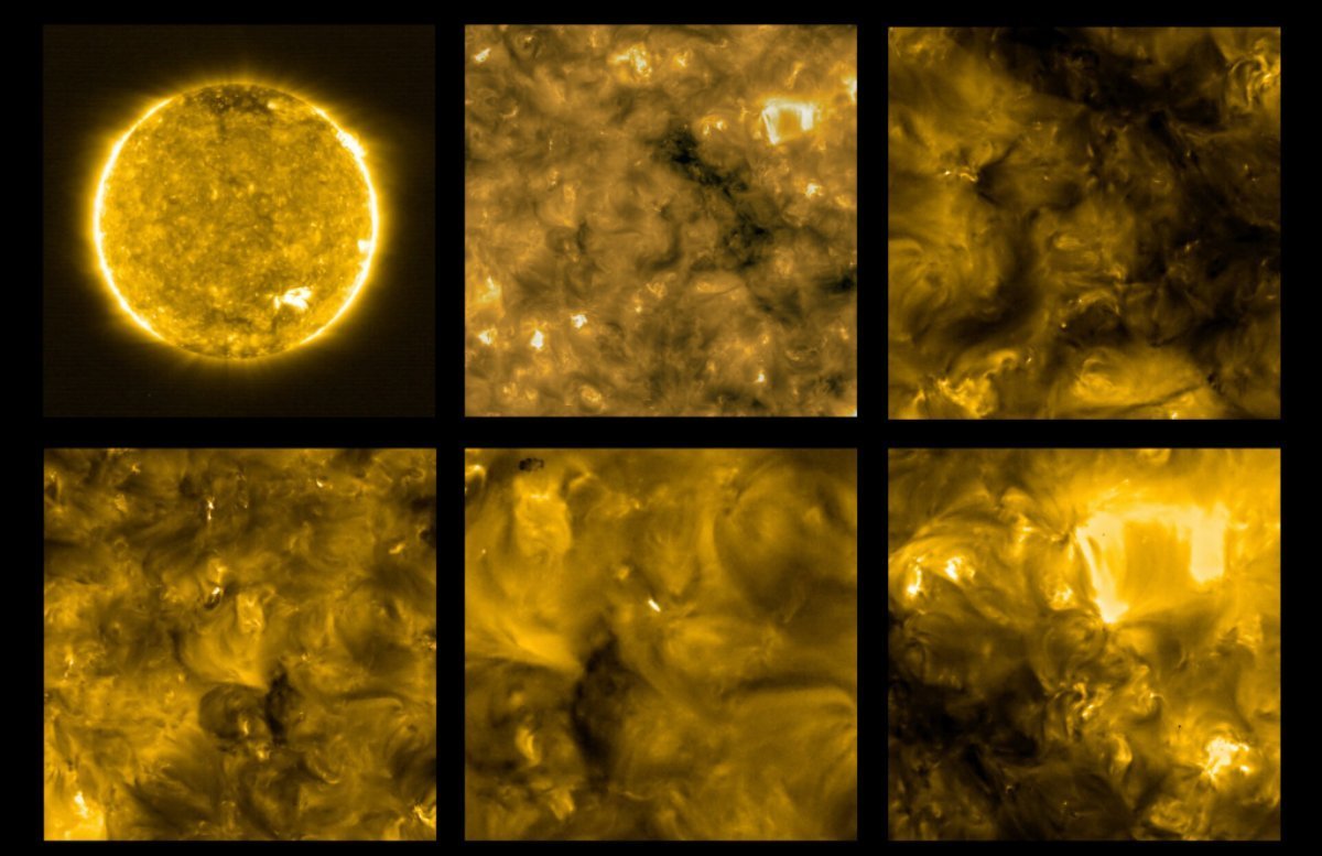 Снимки солнца НАСА 2020