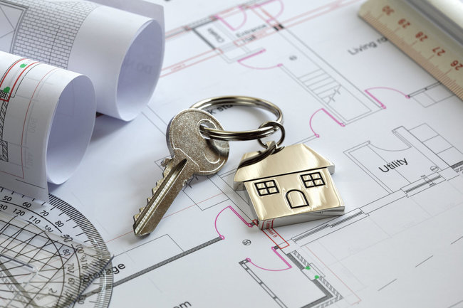 ключ ключи недвижимость покупка квартира план ремонт 