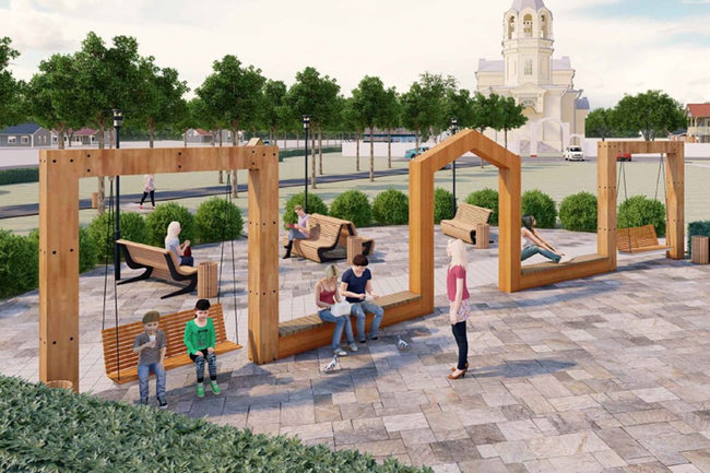 В двух городах Воронежской области благоустроят общественные пространства
