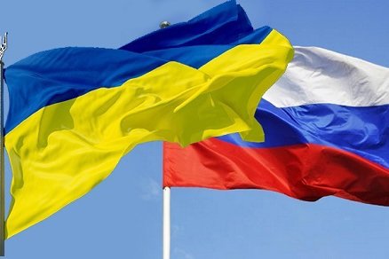 флаг россия украина