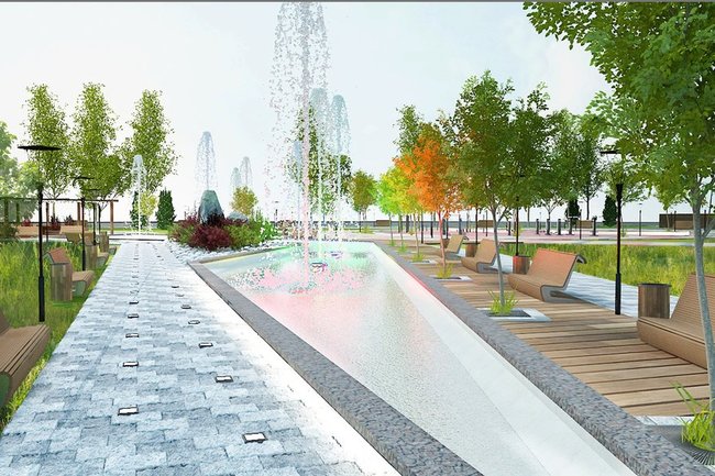 В Черкесске появится парк с велодорожками и фонтаном