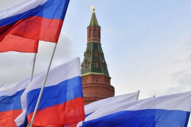 Флаги России - РИА Новости, 1920, 01.04.2026