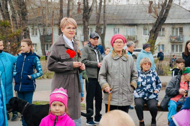 В поселке Жилкино в Иркутске появилась аллея в честь Героев СССР