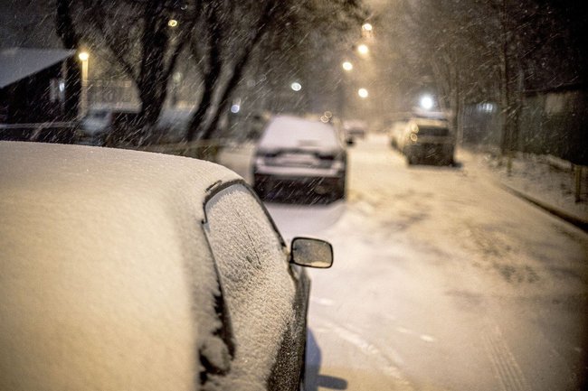 В Башкирии выпал первый снег
